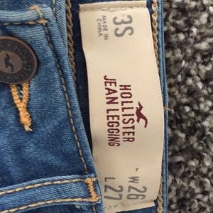 Hollister jean legging